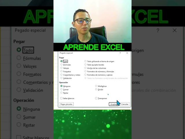 El atajo SUPREMO para Transponer 🔄 #excel #datospertubadores #edutuber