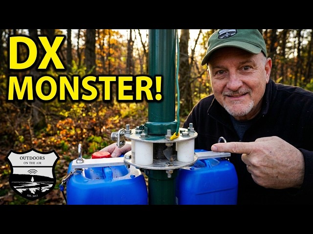 Chase Rare DX with this Heavy-Duty Vertical Antenna!