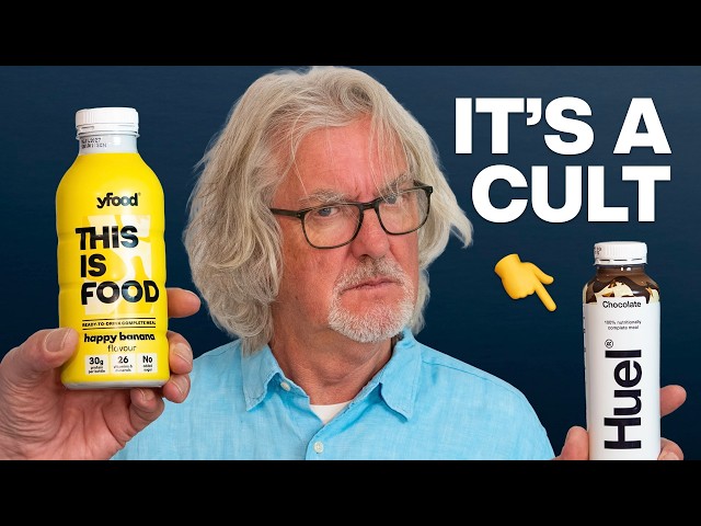 James May rates food replacement drinks