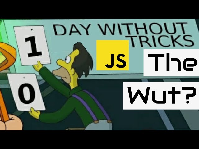 Explaining JavaScript Tricks