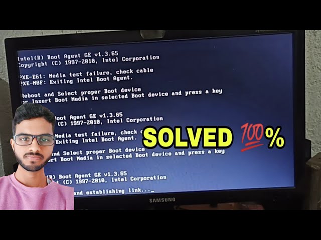 How to Fix Reboot and Select Proper Boot Device Error | Media Test Failure Fix (100% working Trick)