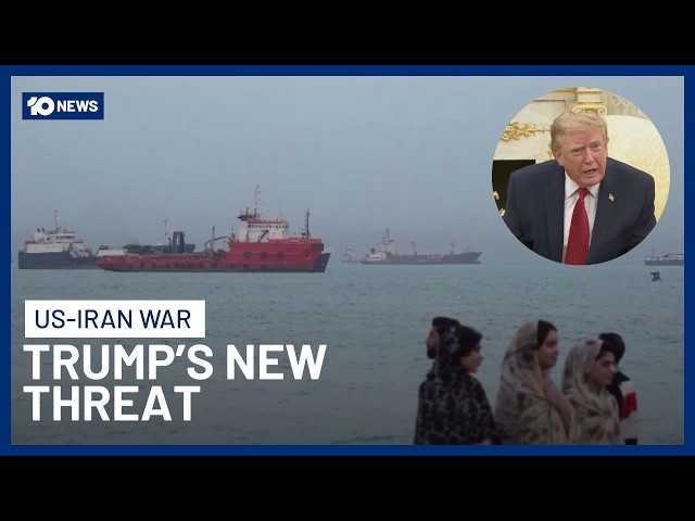 Trump's New Bomb Threat As Iran Peace Deadline Expires With No Deal In Sight | 10 News