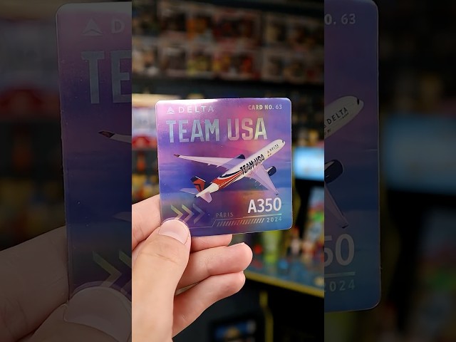 Secret Delta Airline Trading Cards #tradingcards #collectibles