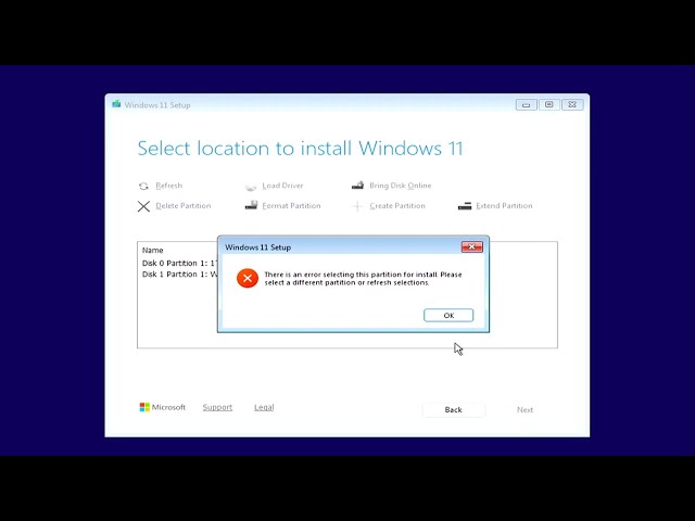 FIX: Windows Cannot be Installed to this Partition. Please Select a Different Partition - 2026