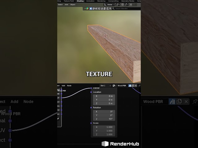 How to Rotate Your Texture Without Editing UVs in Blender