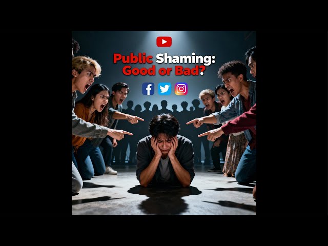 Public Shaming.  Helpful?