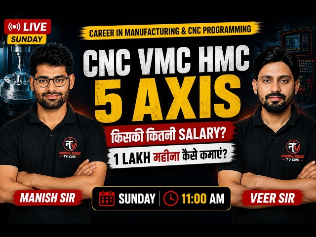 Manufacturing Career in India | CNC, VMC, HMC, 5 Axis Jobs & Salary Explained