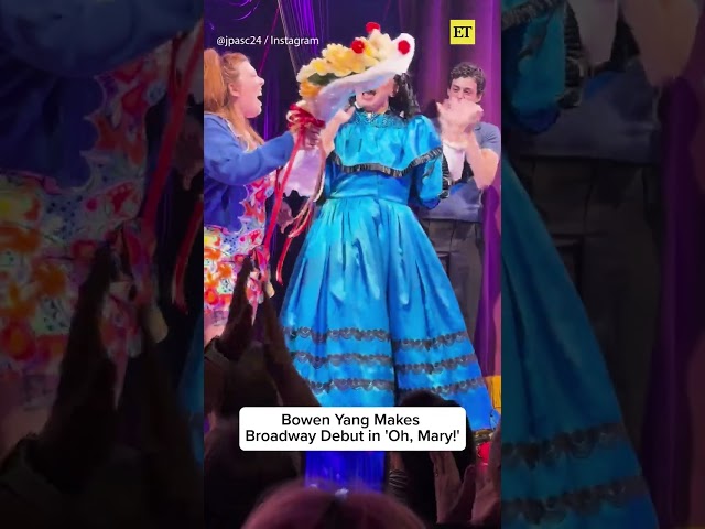 Bowen Yang Bows After Making Broadway Debut in 'Oh, Mary!'