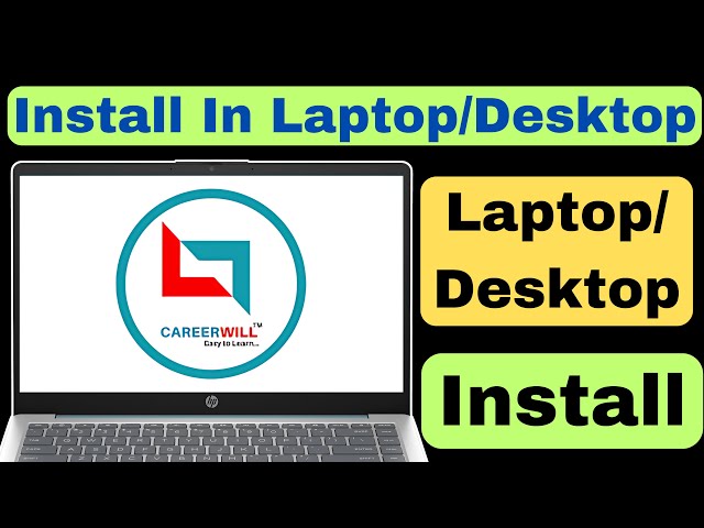 Careerwill App Download In Laptop || How To Install Careerwill App In Laptop Or Pc