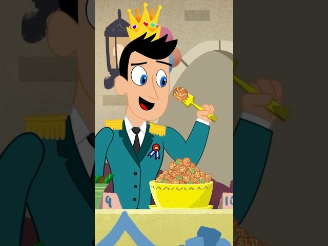 The BEST meatballs ever! 😋 The Mysterious Chef Cinderella | Cool School Cartoons #shorts