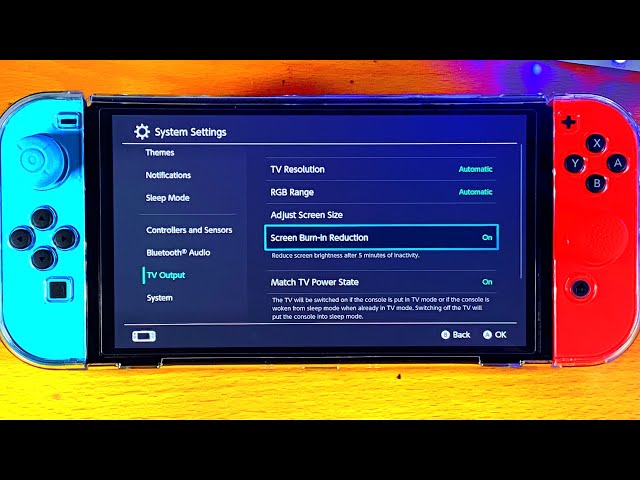 How To Reduce Burn In on Nintendo Switch OLED | Full Tutorial