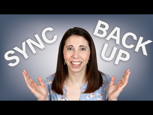 Sync Is Useful. Backup Is Essential.