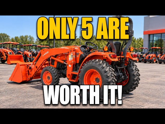 We Tested 30 Compact Tractors Under $25,000 — Only 5 Are Worth It in 2026