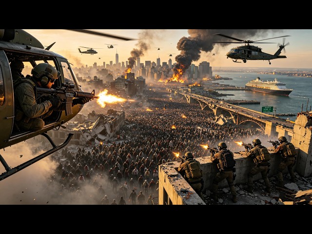 Mutant Monsters Are Coming! City Explodes - Apocalypse Horror Action 4K