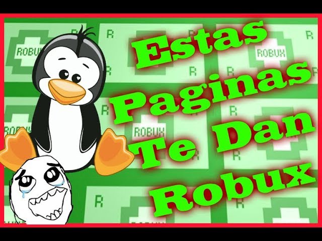 🤑Las 7 Paginas Que Te Dan Robux Gratis!! Sin Hacks! 🤑