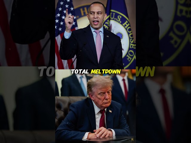 Hakeem Jeffries Takes Apart Trump’s Strategy Live 😳🔥 #Shorts