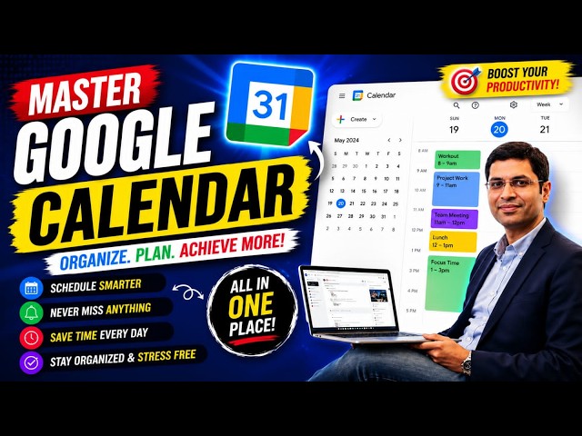 Google Calendar Tutorial 2026 | Google Calendar Kya Hai?| How to Use Google Calendar?