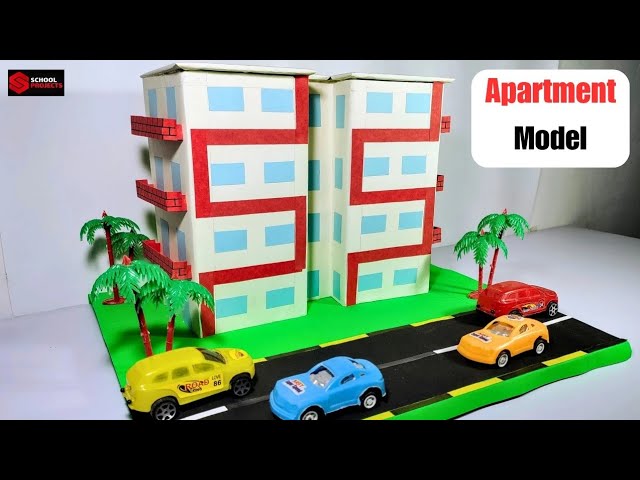 Apartment Model For School Projects / Types Of Houses Model