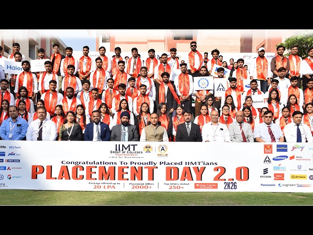 Placement Day 2.0 | Celebrating Our Stars at IIMT Group of Colleges!