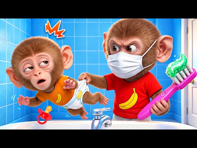 What's That Smell, Baby Monkey? | Brush Your Teeth Song 🦷 | Play Hide & Seek Game | Kids Songs