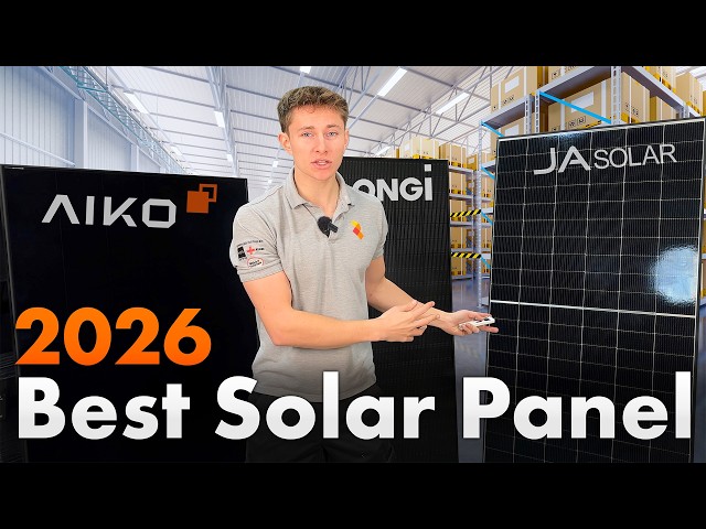 What's The Best Solar Panel In 2026? 6 Key Metrics - Aiko / Longi / JA Solar / Eurener…