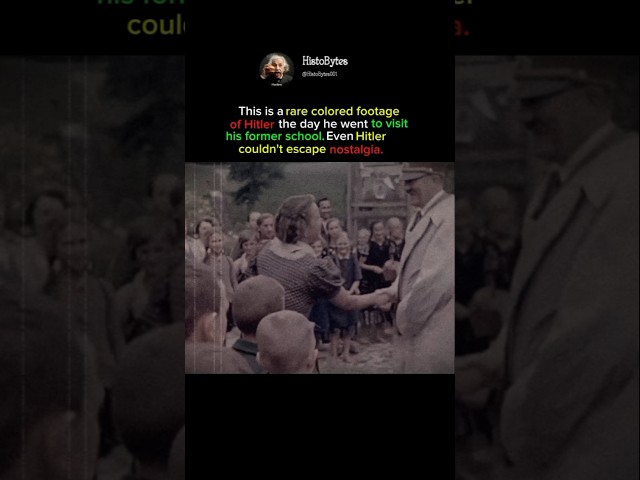 Hitler's most nostalgic moment 👌😶 #historicalfacts
