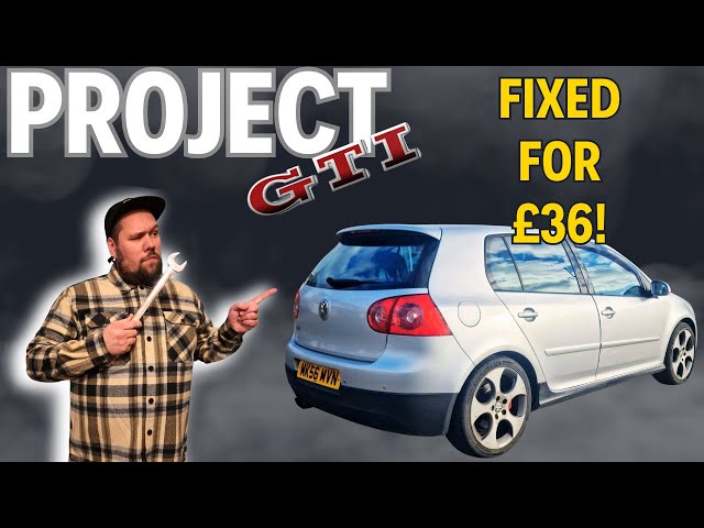 Fixing the UK'S Cheapest VW Golf GTI For £36!!