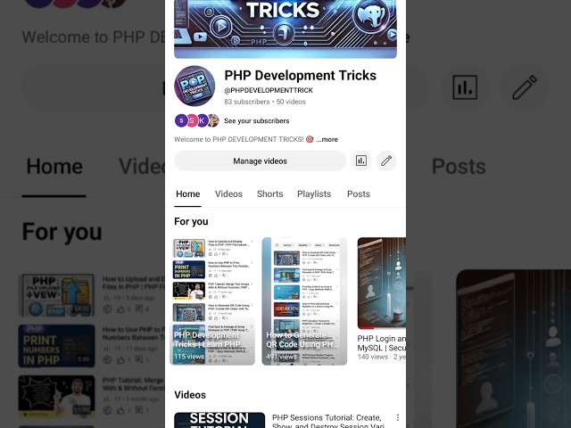 Learn PHP in 60 Seconds | PHP Shorts for Beginners #shorts #shortsvideo #shortsfeed #webdevelopment