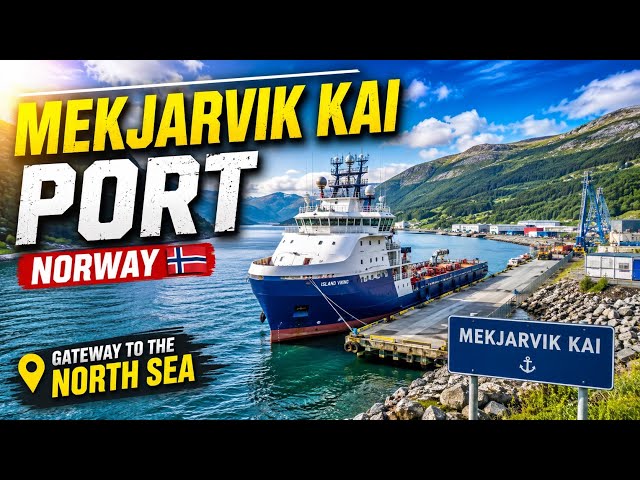 Mekjarvik Kai port Norway 🇳🇴 || Mekjarvik Kai ship terminal 2026