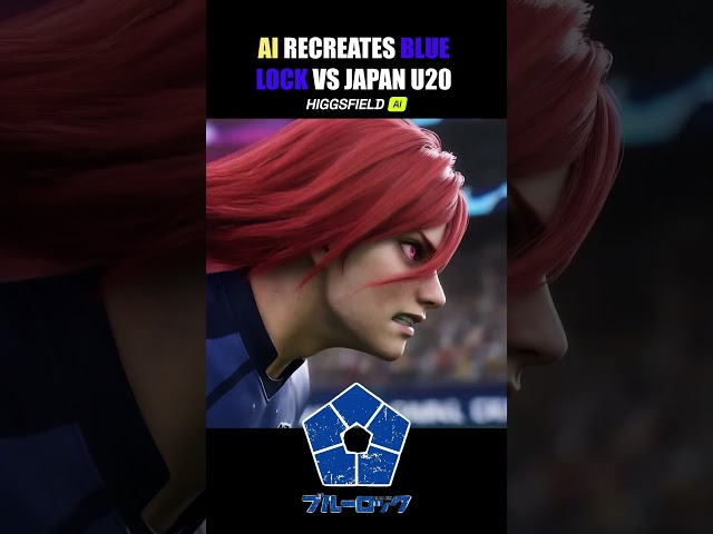 AI Recreates Chigiri’s Speed 😳 #shorts