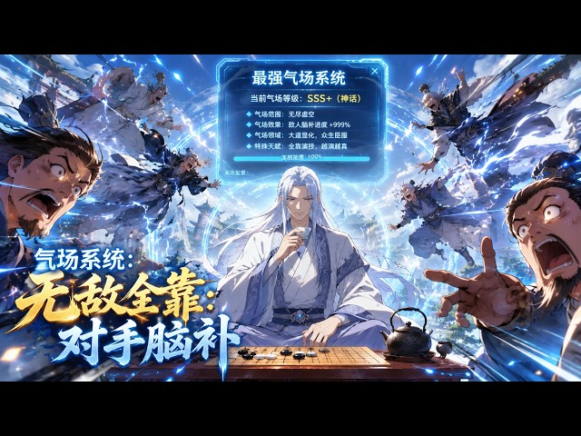 MultiSub🔥我一介凡人，却靠气场吓退元婴魔头！只因我觉醒最强气场系统，对决全靠敌人脑补！《气场系统：无敌全靠对手脑补》熱播全集 #ai #anime #動漫
