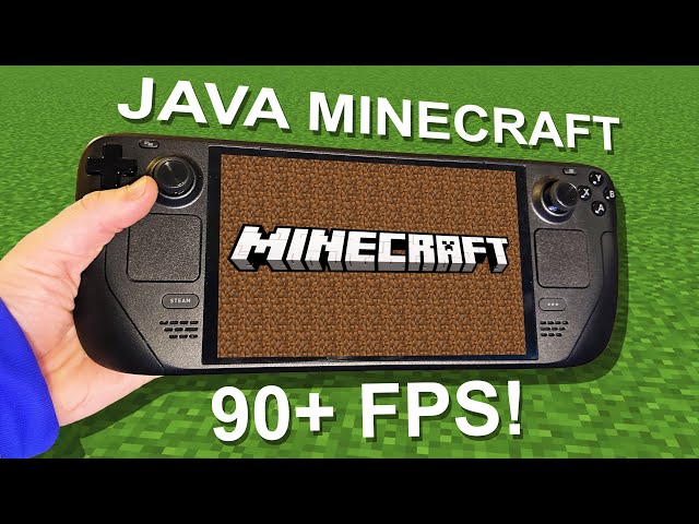 How To Install Minecraft Java on Steamdeck (with Mods!)