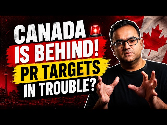 Canada could Miss PR TARGETS for 2026 - Canada Immigration News Latest IRCC Updates, Canada Vlogs
