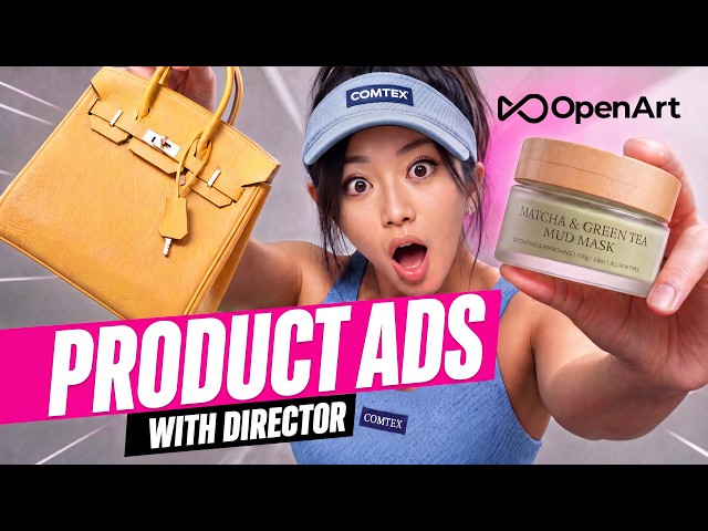 Anyone Can Make These Product Ads With OpenArt Director