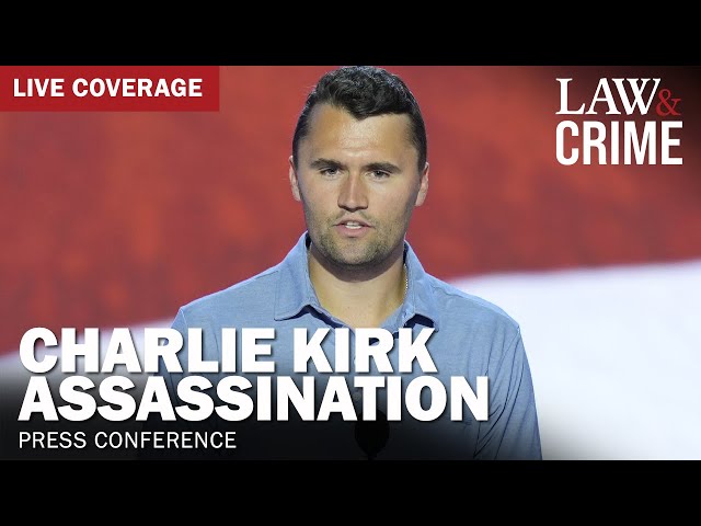 LIVE: Charlie Kirk Murder on Campus — Live Press Conference