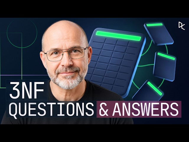Third Normal Form 3NF Explained With a Real Example