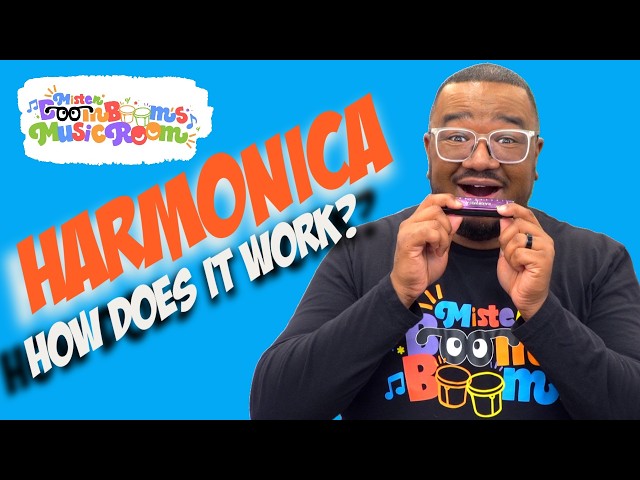 Harmonica for Kids! Learn About the Harmonica with Mister Boom Boom
