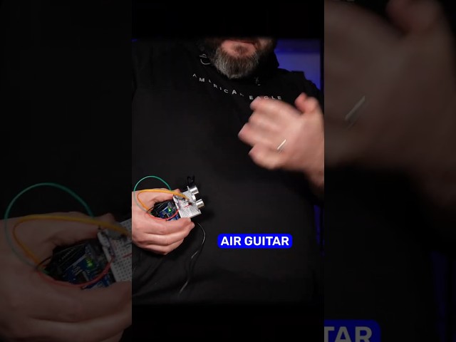 Make an Air Guitar with Arduino #arduino #diy