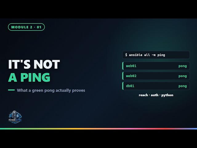 Ad-hoc Commands: One Module, One Line