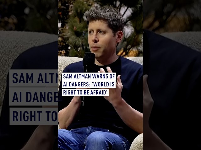 Altman People right to be afraid of AI risks