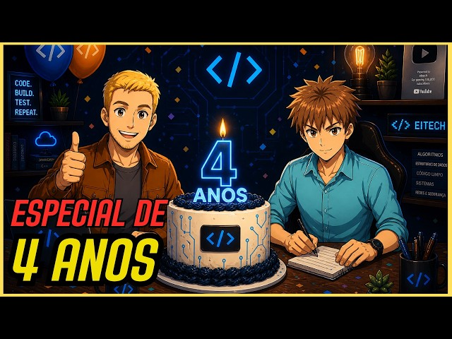 A Vida Além do Código:  Especial 4 Anos de Eitech