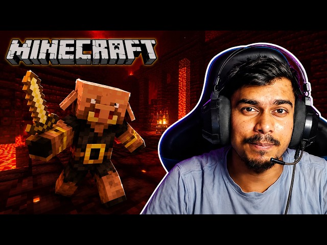 🔥 I Entered a Piglin Bastion for the Nether Upgrade! 😱 #minecraft #viral #viralvideo #gaming #fyp