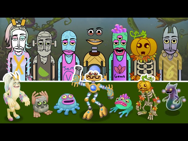 Incredibox and My Singing Monsters: Plant Island