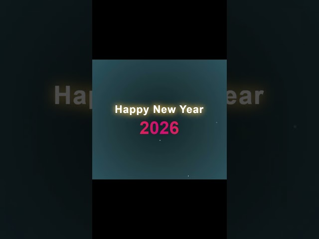 Happy New Year 2026 🎉