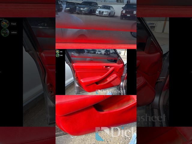 Full interior color change with spray paint