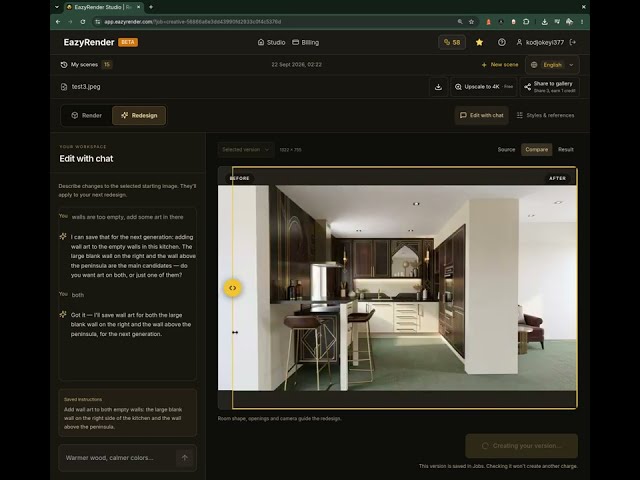 EazyRender Tutorial: Turn Your Designs into Realistic Renders