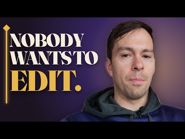 The End of Video Editing