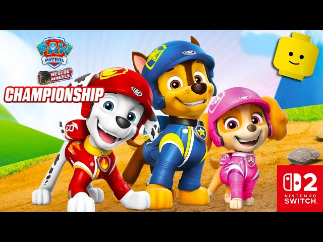 PAW Patrol Rescue Wheels Championship: Full Game | US English | Nintendo Switch 2