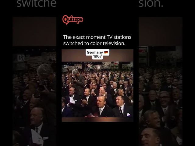 How Different Countries Introduced the First Live Color TV 📺🌍 | A Journey Through Broadcast History