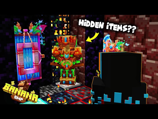 I Found a SECRET Bedrock Vault in Banana SMP (Season 2)